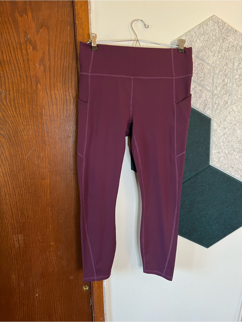 Fabletics PureLuxe Leggings in Deep Plum